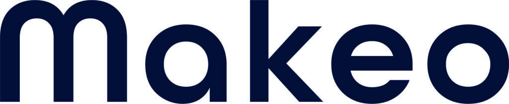 logo makeo bleu fd transparent trimmed rvb
